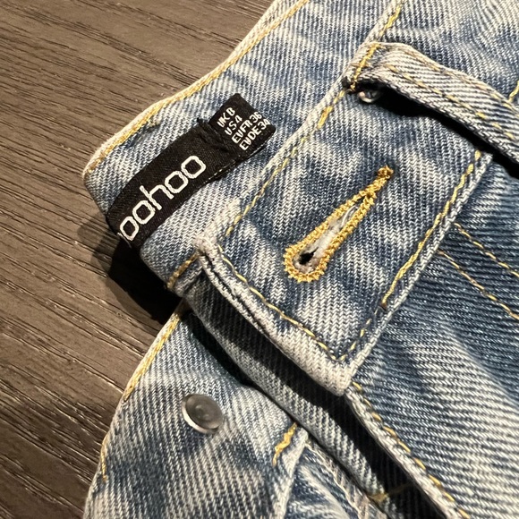 Brand new BOOHOO jeans size 4. High rise/ straight leg - Picture 5 of 5